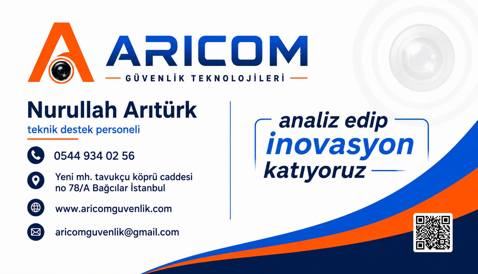 Arıcom iletişim kartı